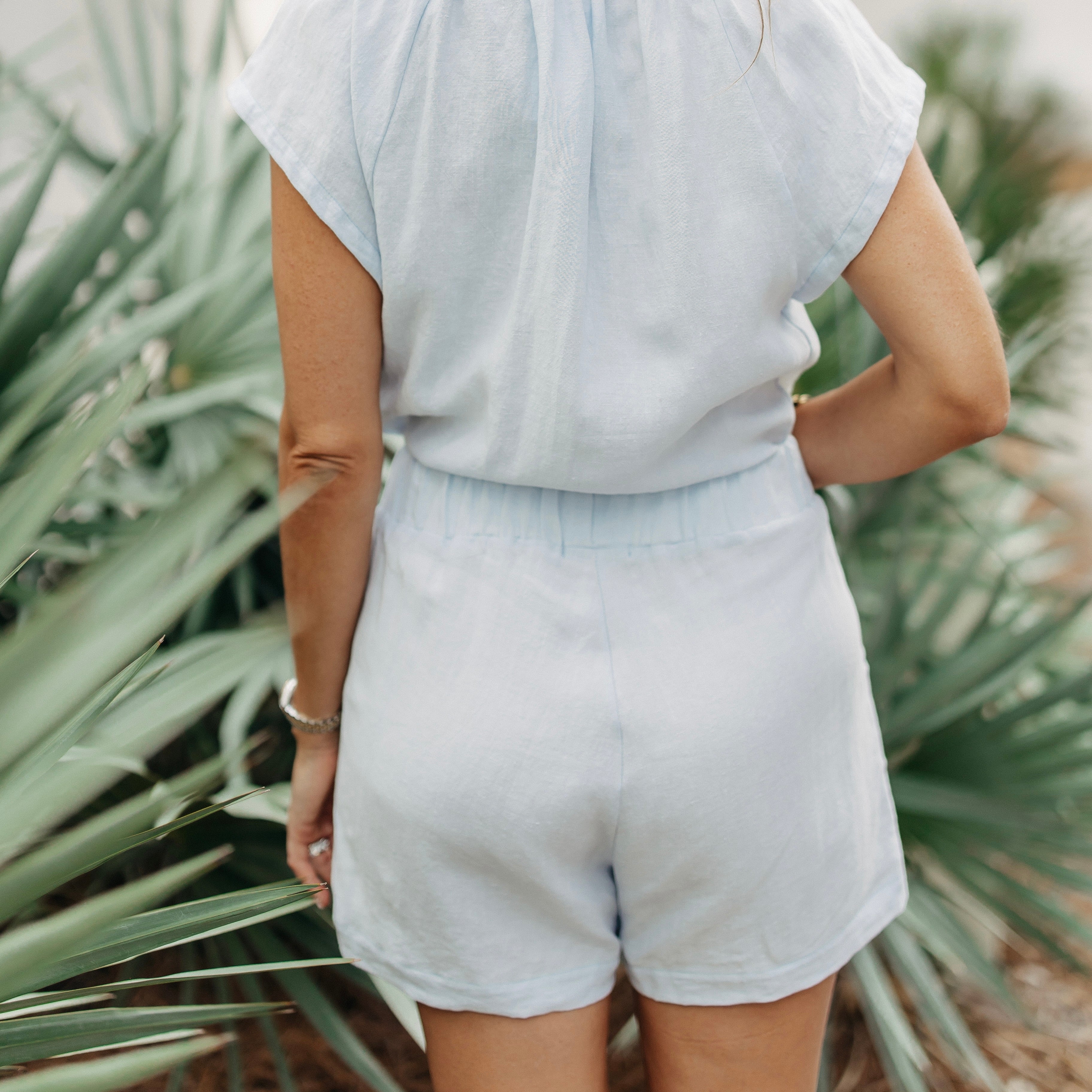 Sky Linen Everyday Short